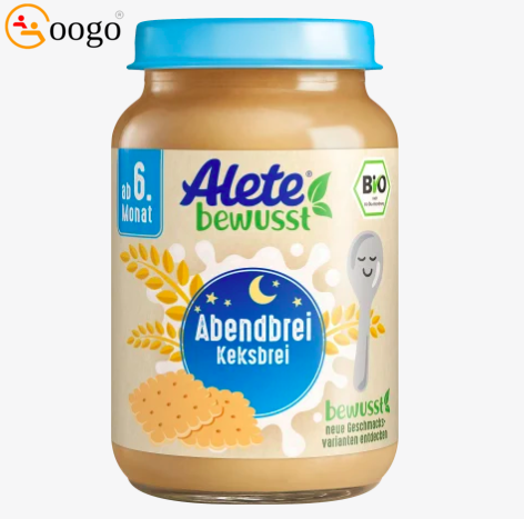 Alete bewusst Bio Abendbrei Keksbrei - dem 6. Monat, 190 g